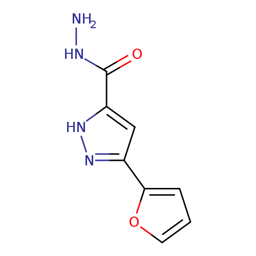NNC(=O)c1[nH]nc(c1)c1ccco1