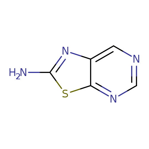 Nc1nc2c(s1)ncnc2