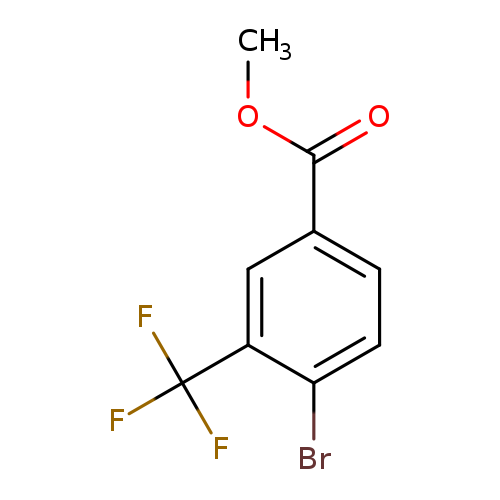 COC(=O)c1ccc(c(c1)C(F)(F)F)Br