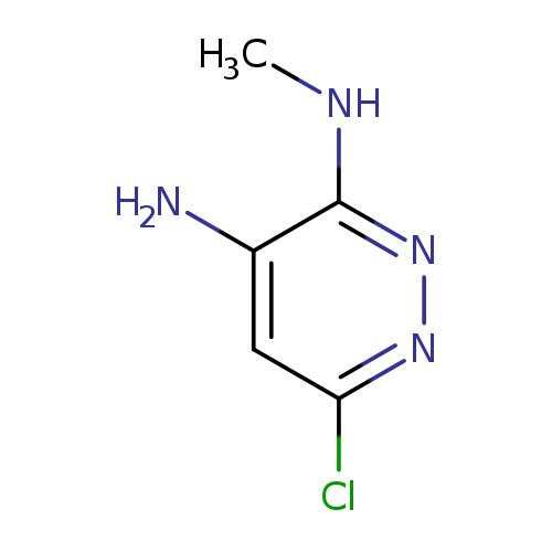 CNc1nnc(cc1N)Cl