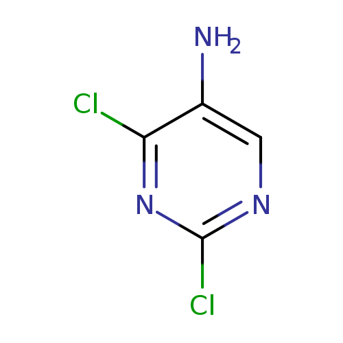 Clc1ncc(c(n1)Cl)N