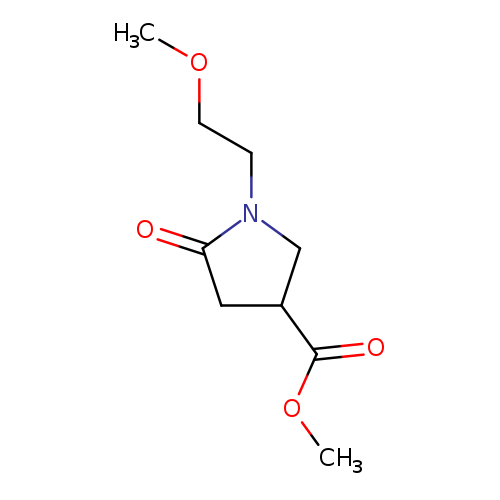 COCCN1CC(CC1=O)C(=O)OC