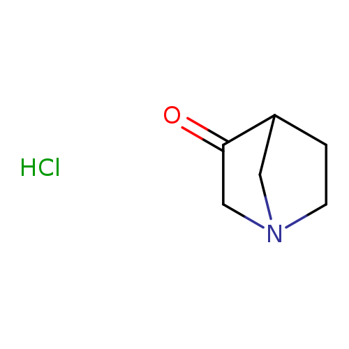 O=C1CN2CC1CC2.Cl