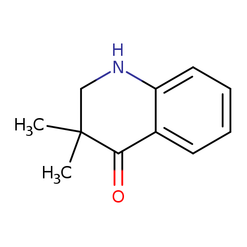 O=C1c2ccccc2NCC1(C)C