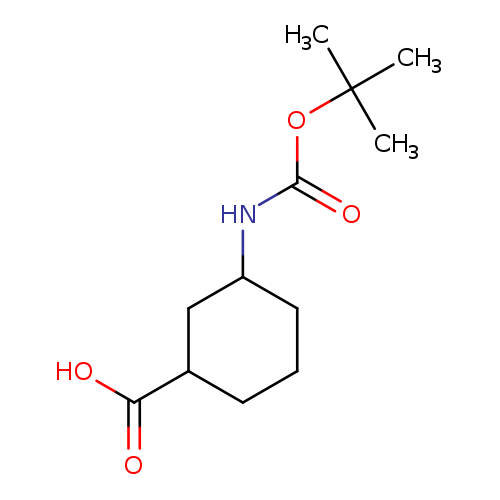 O=C(OC(C)(C)C)NC1CCCC(C1)C(=O)O