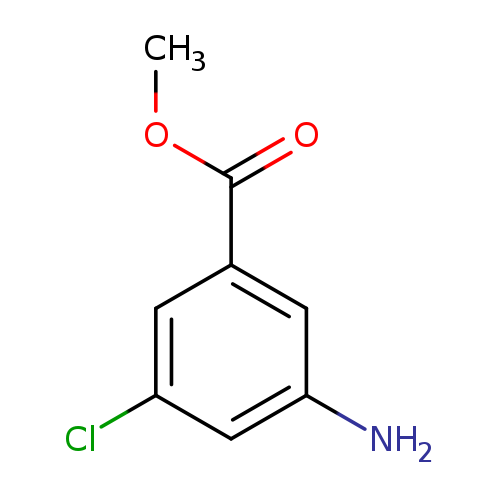 COC(=O)c1cc(N)cc(c1)Cl