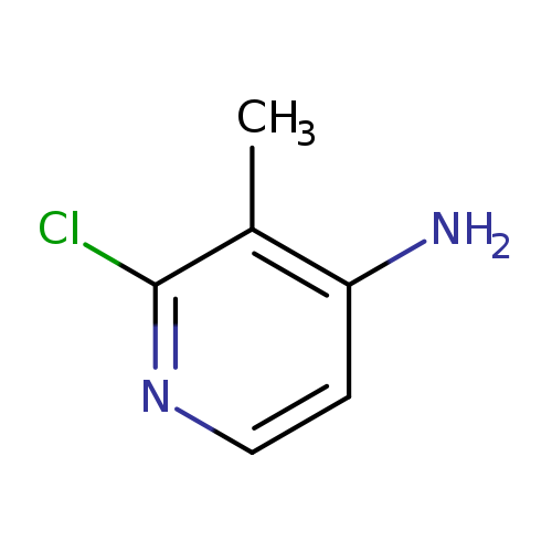 Nc1ccnc(c1C)Cl