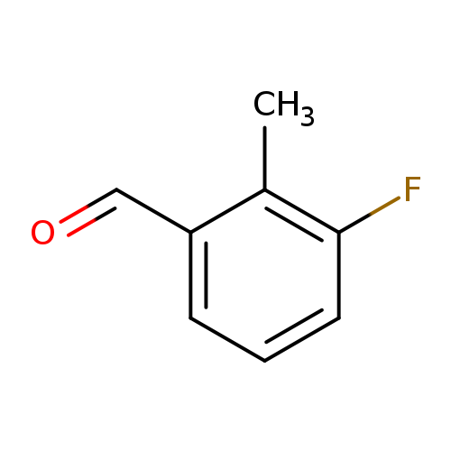 O=Cc1cccc(c1C)F