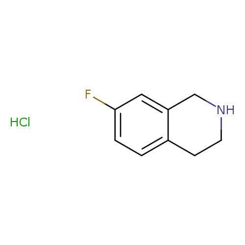 Fc1ccc2c(c1)CNCC2.Cl
