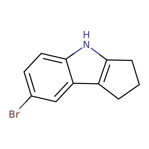 Brc1ccc2c(c1)c1CCCc1[nH]2