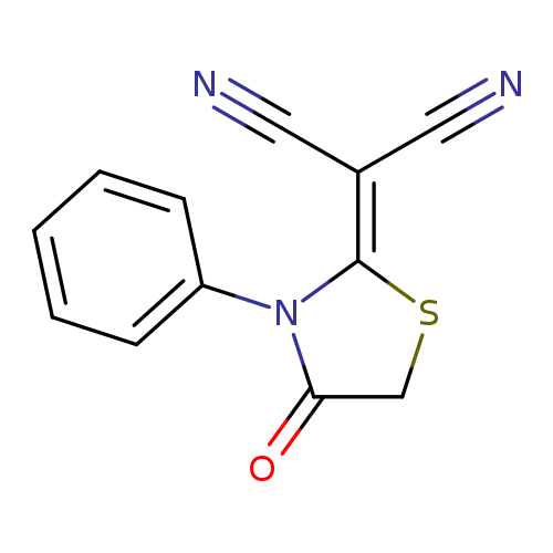 N#CC(=C1SCC(=O)N1c1ccccc1)C#N