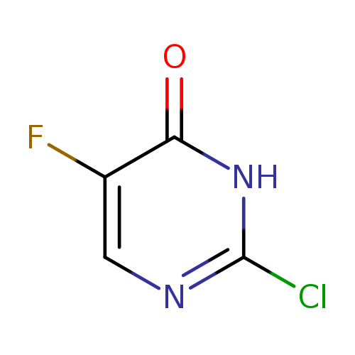 Clc1ncc(c(=O)[nH]1)F