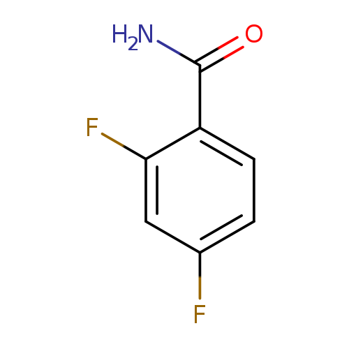 Fc1ccc(c(c1)F)C(=O)N