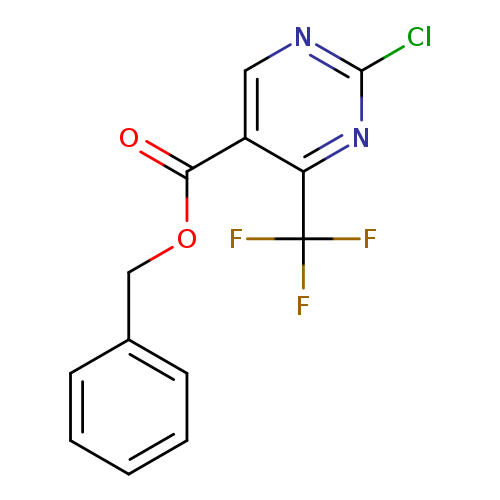 Clc1ncc(c(n1)C(F)(F)F)C(=O)OCc1ccccc1