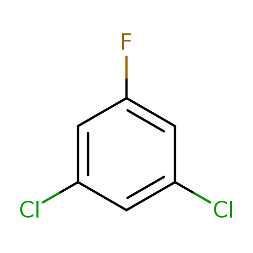 Fc1cc(Cl)cc(c1)Cl