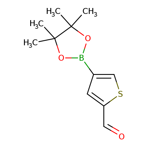 O=Cc1scc(c1)B1OC(C(O1)(C)C)(C)C