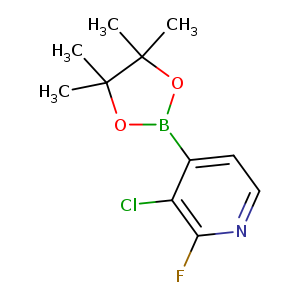 CC1(C)OB(OC1(C)C)c1ccnc(c1Cl)F