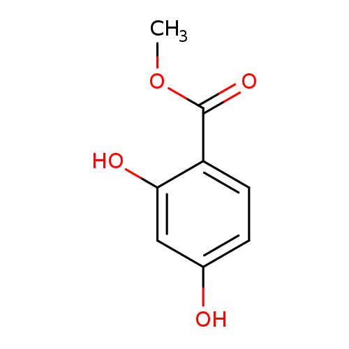 COC(=O)c1ccc(cc1O)O