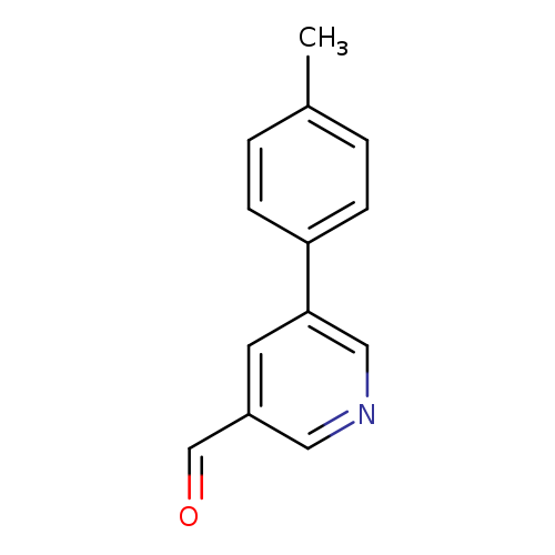 O=Cc1cncc(c1)c1ccc(cc1)C