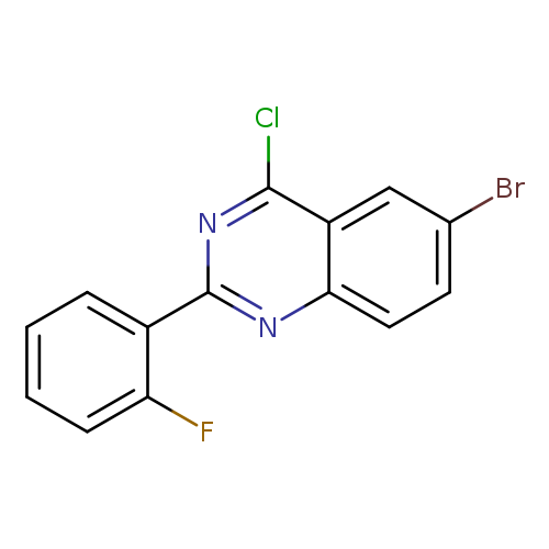 Brc1ccc2c(c1)c(Cl)nc(n2)c1ccccc1F