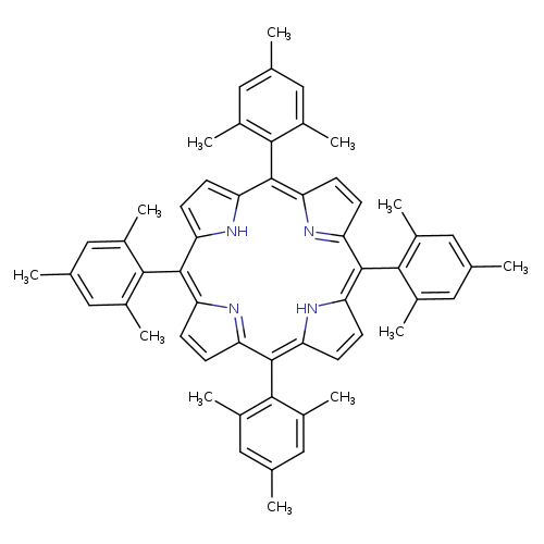 Cc1cc(C)c(c(c1)C)C1=C2C=CC(=N2)C(=c2ccc(=C(C3=NC(=C(c4[nH]c1cc4)c1c(C)cc(cc1C)C)C=C3)c1c(C)cc(cc1C)C)[nH]2)c1c(C)cc(cc1C)C