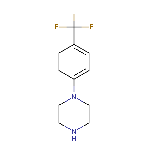 FC(c1ccc(cc1)N1CCNCC1)(F)F