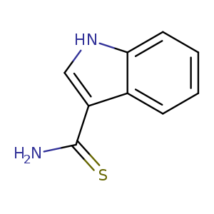 NC(=S)c1c[nH]c2c1cccc2