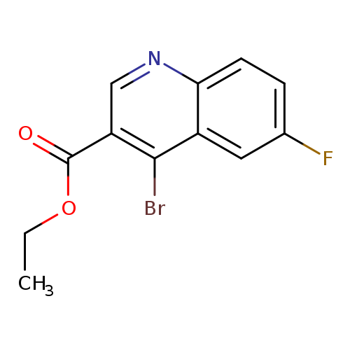 CCOC(=O)c1cnc2c(c1Br)cc(cc2)F