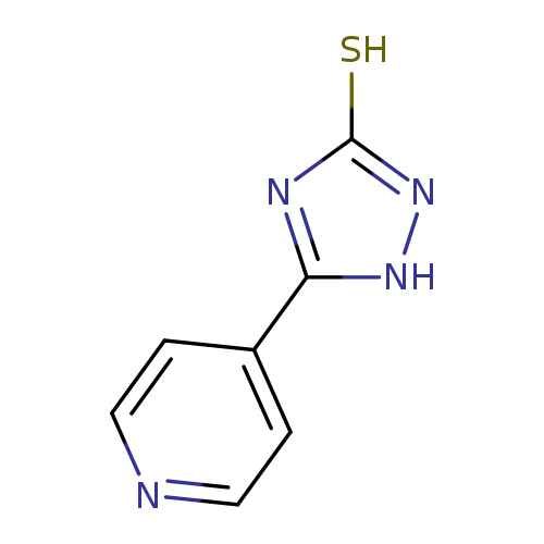 Sc1n[nH]c(n1)c1ccncc1