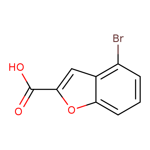 OC(=O)c1oc2c(c1)c(Br)ccc2