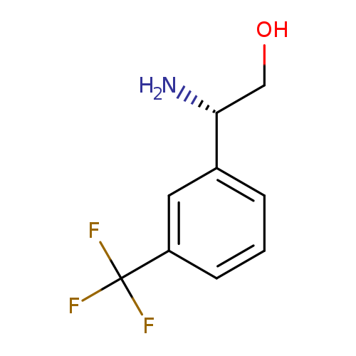 OC[C@H](c1cccc(c1)C(F)(F)F)N