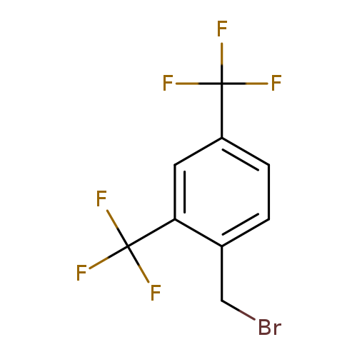 BrCc1ccc(cc1C(F)(F)F)C(F)(F)F