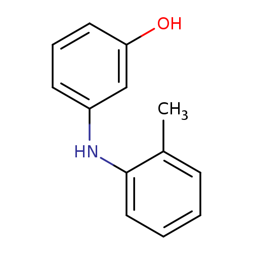 Oc1cccc(c1)Nc1ccccc1C