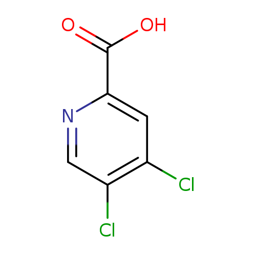 OC(=O)c1ncc(c(c1)Cl)Cl