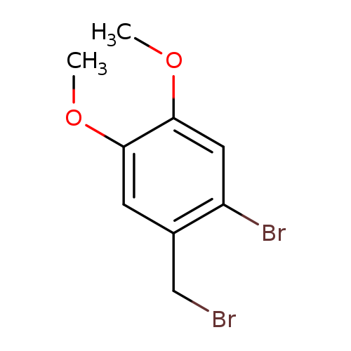 COc1cc(CBr)c(cc1OC)Br