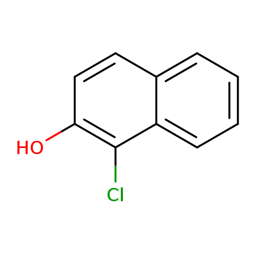 Oc1ccc2c(c1Cl)cccc2