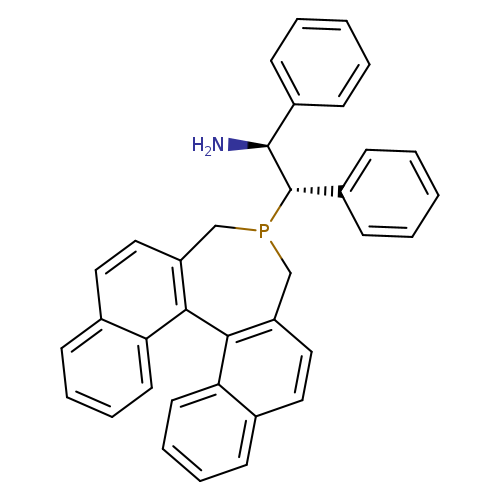 N[C@H]([C@@H](P1Cc2ccc3c(c2c2c(C1)ccc1c2cccc1)cccc3)c1ccccc1)c1ccccc1