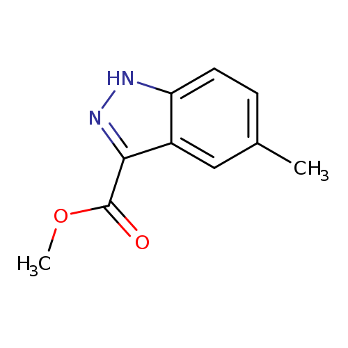 COC(=O)c1n[nH]c2c1cc(C)cc2