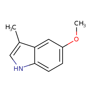COc1ccc2c(c1)c(C)c[nH]2