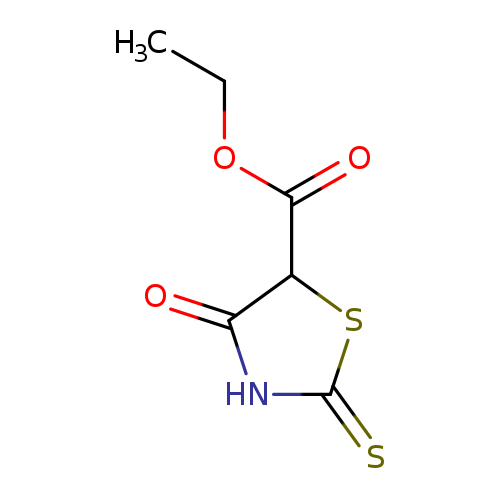 CCOC(=O)C1SC(=S)NC1=O