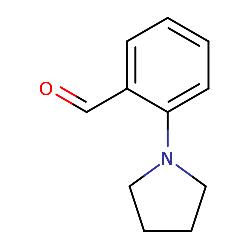 O=Cc1ccccc1N1CCCC1