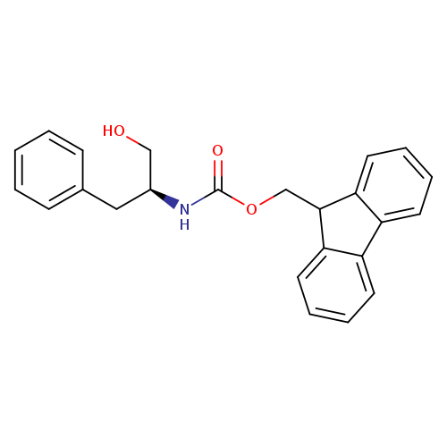 OC[C@H](Cc1ccccc1)NC(=O)OCC1c2ccccc2c2c1cccc2