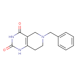 O=c1[nH]c(=O)[nH]c2c1CN(CC2)Cc1ccccc1