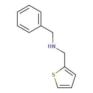 c1ccc(cc1)CNCc1cccs1