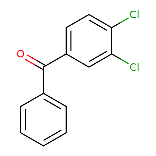 O=C(c1ccc(c(c1)Cl)Cl)c1ccccc1