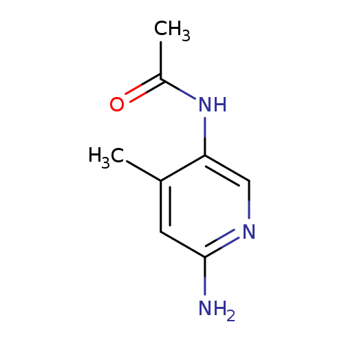 CC(=O)Nc1cnc(cc1C)N