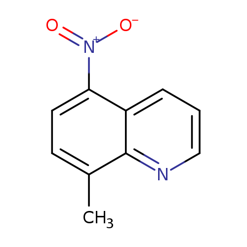 [O-][N+](=O)c1ccc(c2c1cccn2)C