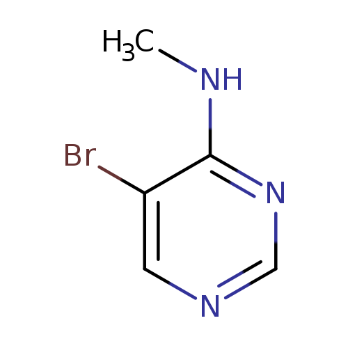 CNc1ncncc1Br