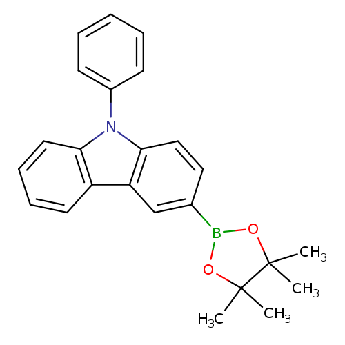 CC1(C)OB(OC1(C)C)c1ccc2c(c1)c1ccccc1n2c1ccccc1
