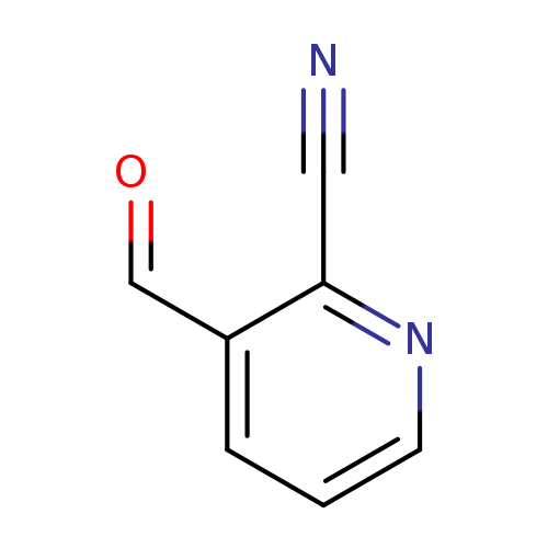 O=Cc1cccnc1C#N